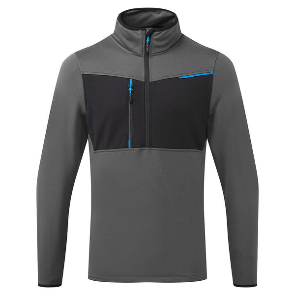 Polar WX3 Half Zip Tech Fleece-Cinza Metal-L-RAG-Tailors-Fardas-e-Uniformes-Vestuario-Pro