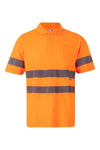 Polo Algodao Manga Curta Alta Visibilidade-Narnaja Fluor-S-RAG-Tailors-Fardas-e-Uniformes-Vestuario-Pro