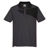 Polo Alta visibilidade PW2 S/S-Cinza Zoom/Preto-L-RAG-Tailors-Fardas-e-Uniformes-Vestuario-Pro