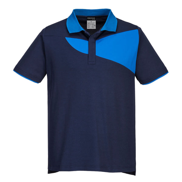 Polo Alta visibilidade PW2 S/S-Marinho/Az Royal-S-RAG-Tailors-Fardas-e-Uniformes-Vestuario-Pro