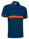 Azul Marinho / Faixa Laranja