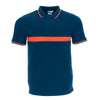 Polo Artur Faixa Contraste Laranja / Vermelha-RAG-Tailors-Fardas-e-Uniformes-Vestuario-Pro