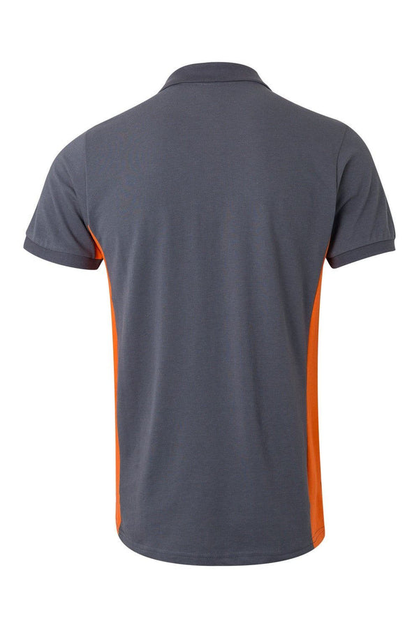 Polo Bicolor de Manga Curta-RAG-Tailors-Fardas-e-Uniformes-Vestuario-Pro