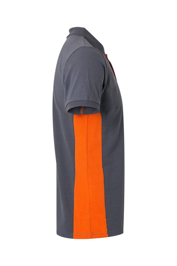 Polo Bicolor de Manga Curta-RAG-Tailors-Fardas-e-Uniformes-Vestuario-Pro