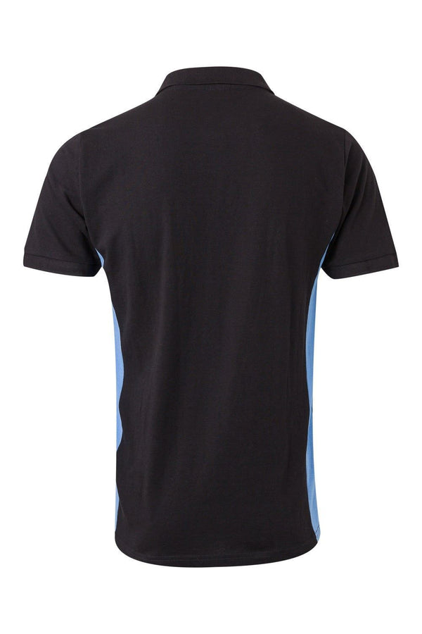 Polo Bicolor de Manga Curta-RAG-Tailors-Fardas-e-Uniformes-Vestuario-Pro