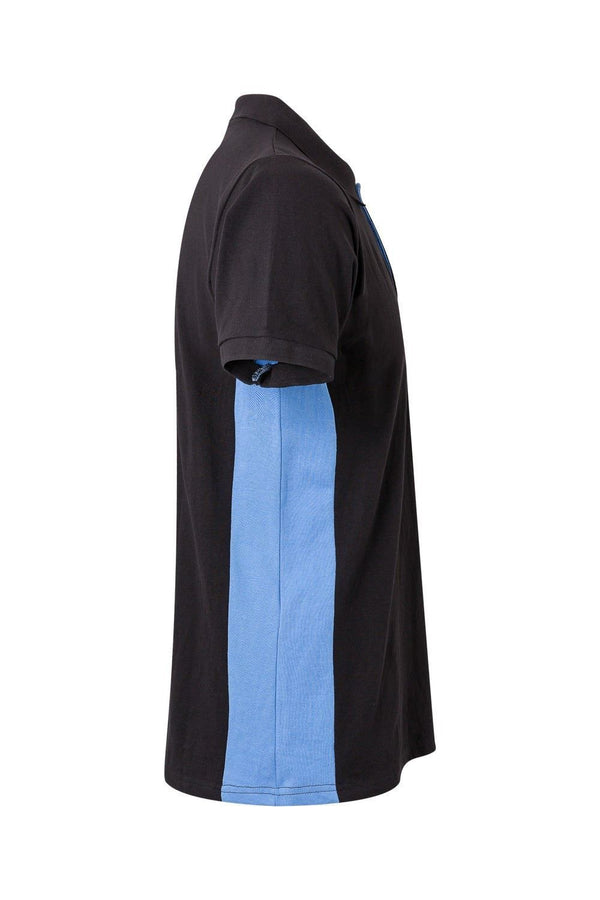 Polo Bicolor de Manga Curta-RAG-Tailors-Fardas-e-Uniformes-Vestuario-Pro