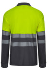 Polo Bicolor m\comprida Alta Visibilidade-RAG-Tailors-Fardas-e-Uniformes-Vestuario-Pro