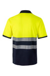 Polo Bicolor m\curta Alta Visibilidade-RAG-Tailors-Fardas-e-Uniformes-Vestuario-Pro