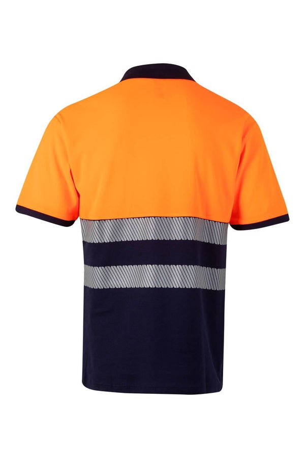 Polo Bicolor m\curta Alta Visibilidade-RAG-Tailors-Fardas-e-Uniformes-Vestuario-Pro