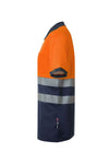 Polo Bicolor m\curta Alta Visibilidade-RAG-Tailors-Fardas-e-Uniformes-Vestuario-Pro