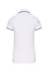 Polo Comporta Bicolor Manga Curta Senhora - 220g-RAG-Tailors-Fardas-e-Uniformes-Vestuario-Pro