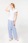 Polo Comporta Bicolor Manga Curta Senhora - 220g-RAG-Tailors-Fardas-e-Uniformes-Vestuario-Pro