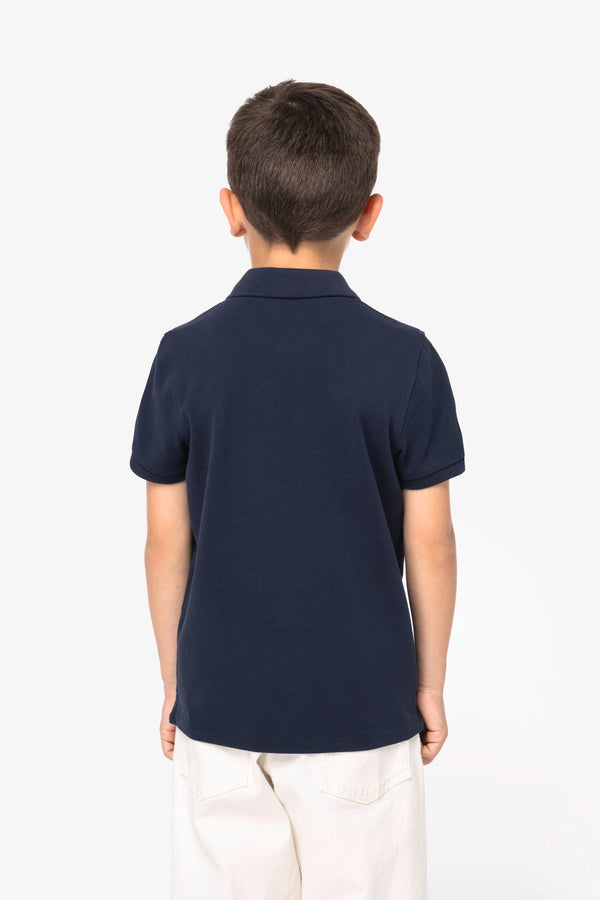 Polo Criança Eco-responsável em Malha Piqué-RAG-Tailors-Fardas-e-Uniformes-Vestuario-Pro