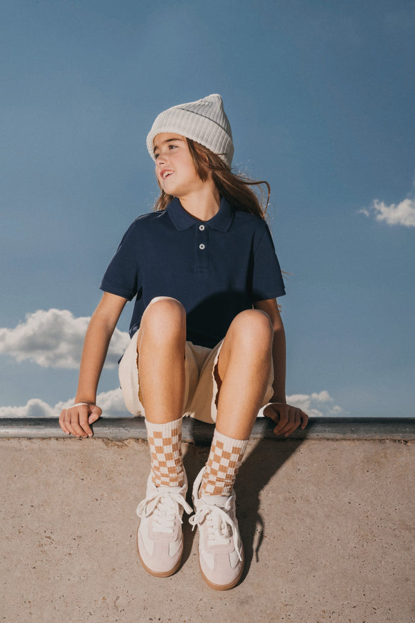 Polo Criança Eco-responsável em Malha Piqué-RAG-Tailors-Fardas-e-Uniformes-Vestuario-Pro