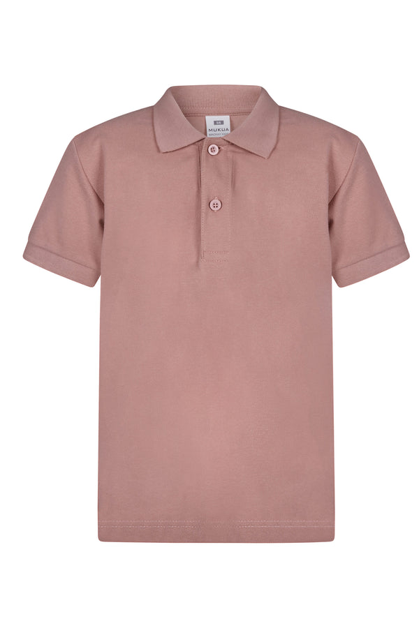 Polo Criança Vigor (1 de 2) 100% algodão 210g-Pale Rose-1/2-RAG-Tailors-Fardas-e-Uniformes-Vestuario-Pro