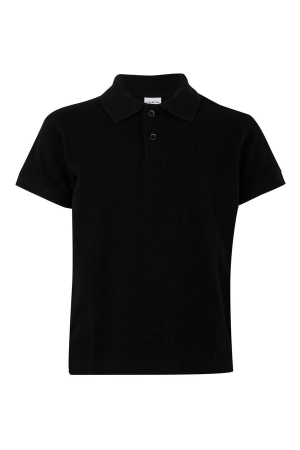 Polo Criança Vigor (1 de 2) 100% algodão 210g-Preto-1/2-RAG-Tailors-Fardas-e-Uniformes-Vestuario-Pro