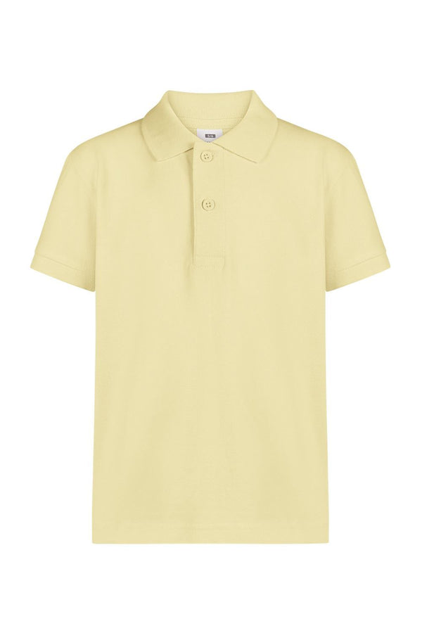 Polo Criança Vigor 100% algodão 210g-Butter Yellow - 312-1/2-RAG-Tailors-Fardas-e-Uniformes-Vestuario-Pro