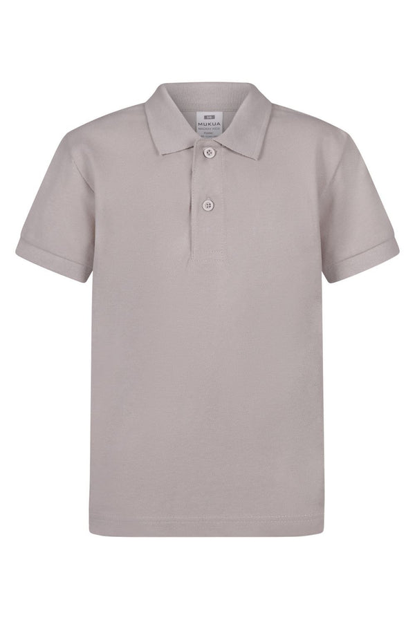 Polo Criança Vigor 100% algodão 210g-Cloud Grey-1/2-RAG-Tailors-Fardas-e-Uniformes-Vestuario-Pro