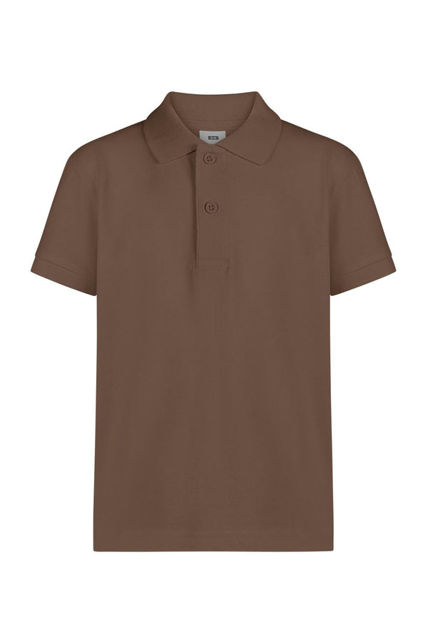 Polo Criança Vigor 100% algodão 210g-Mocha - 107-1/2-RAG-Tailors-Fardas-e-Uniformes-Vestuario-Pro