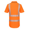 Polo Desportivo KX3 de Alta Visibilidade com Fecho – Manga Curta-RAG-Tailors-Fardas-e-Uniformes-Vestuario-Pro