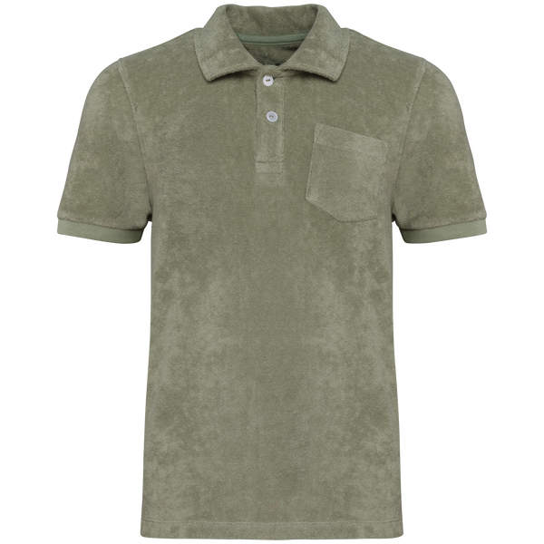 Polo Eco-Responsável em Malha Turca de Criança-Verde Amêndoa-4/6 Anos-RAG-Tailors-Fardas-e-Uniformes-Vestuario-Pro