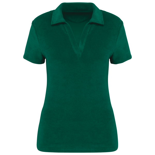 Polo Eco-Responsável em Malha Turca de Senhora-Verde Malaquite-XS-RAG-Tailors-Fardas-e-Uniformes-Vestuario-Pro