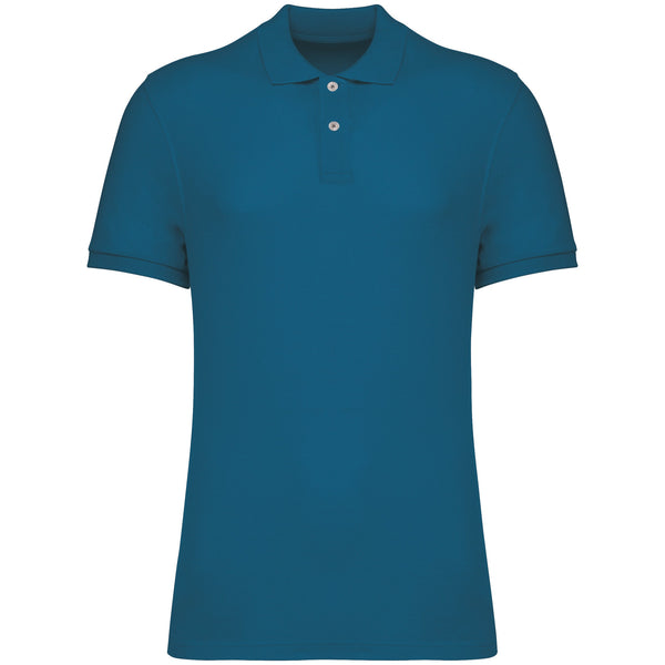 Polo Homem Albuquerque 100% algodão biológico 220 g/m²-Blue Saphire-S-RAG-Tailors-Fardas-e-Uniformes-Vestuario-Pro