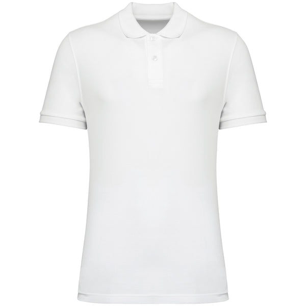 Polo Homem Albuquerque 100% algodão biológico 220 g/m²-Branco-S-RAG-Tailors-Fardas-e-Uniformes-Vestuario-Pro