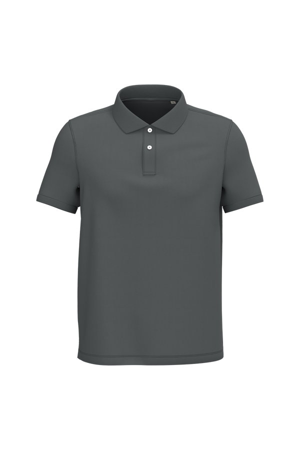 Polo Homem Albuquerque 100% algodão biológico 220 g/m²-Iron Grey-L-RAG-Tailors-Fardas-e-Uniformes-Vestuario-Pro