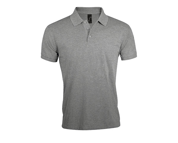 Polo Homem Prima-Cinza Matizado-S-RAG-Tailors-Fardas-e-Uniformes-Vestuario-Pro