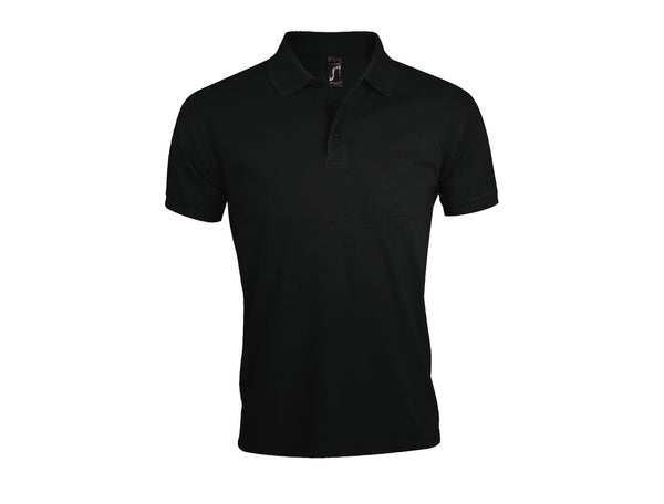 Polo Homem Prima-Preto-S-RAG-Tailors-Fardas-e-Uniformes-Vestuario-Pro