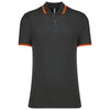 Gris Foncé/Orange