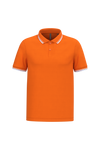 Orange / White