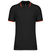 Polo Homem c\Friso as Riscas-Preto/Vermelho-S-RAG-Tailors-Fardas-e-Uniformes-Vestuario-Pro