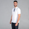 Polo Homem c\mandarim Brasilia-Branco-XS-RAG-Tailors-Fardas-e-Uniformes-Vestuario-Pro