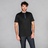 Polo Homem c\mandarim Brasilia-Preto-XS-RAG-Tailors-Fardas-e-Uniformes-Vestuario-Pro