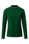 Polo M\Comprida Senhora Almeria (2 de 2)-Bottle Green-S-RAG-Tailors-Fardas-e-Uniformes-Vestuario-Pro