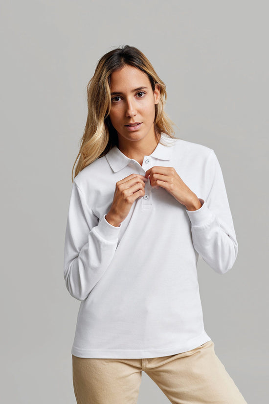 Polo M\Comprida Senhora Almeria-RAG-Tailors-Fardas-e-Uniformes-Vestuario-Pro