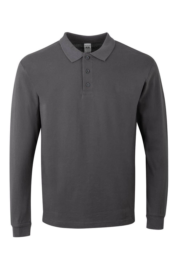 Polo M\Comprida Unisexo Almeria-RAG-Tailors-Fardas-e-Uniformes-Vestuario-Pro