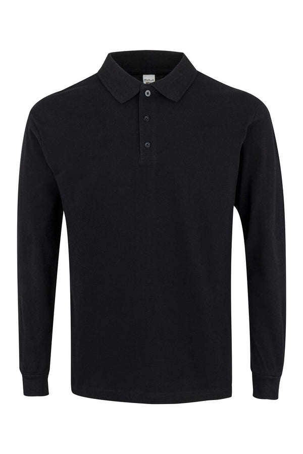 Polo M\Comprida Unisexo Almeria-RAG-Tailors-Fardas-e-Uniformes-Vestuario-Pro