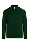 Polo M\Comprida Unisexo Traviola-Verde Garrafa-S-RAG-Tailors-Fardas-e-Uniformes-Vestuario-Pro