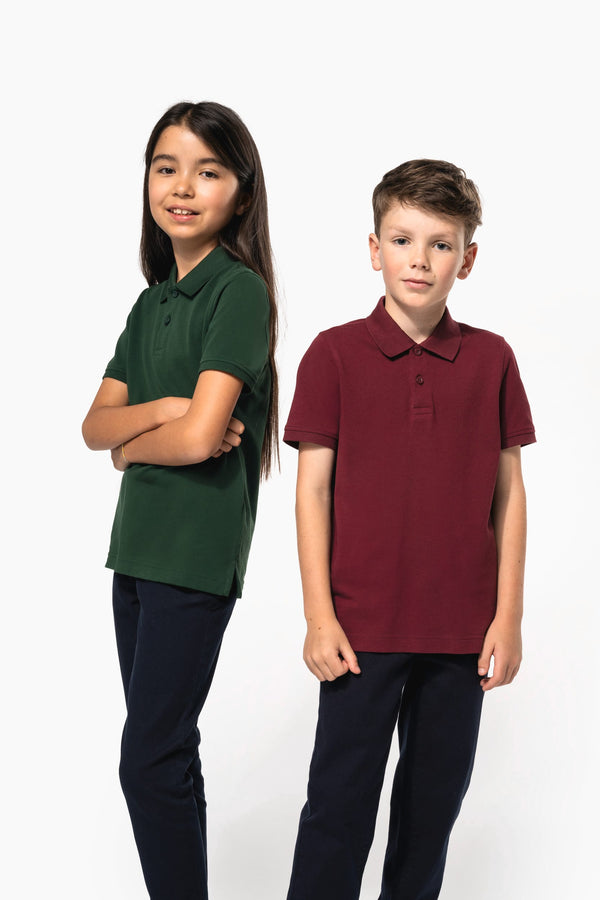 Polo Malha Piqué Bio 180 Criança-RAG-Tailors-Fardas-e-Uniformes-Vestuario-Pro
