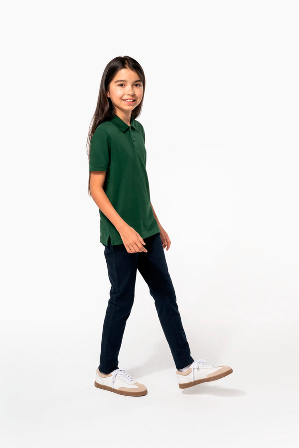Polo Malha Piqué Bio 180 Criança-RAG-Tailors-Fardas-e-Uniformes-Vestuario-Pro