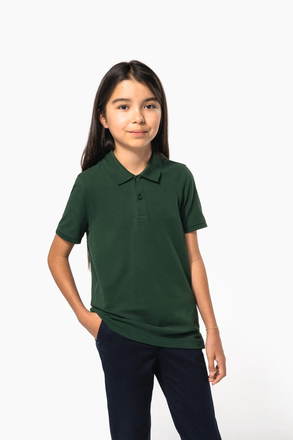 Polo Malha Piqué Bio 180 Criança-RAG-Tailors-Fardas-e-Uniformes-Vestuario-Pro