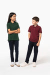Polo Malha Piqué Bio 180 Criança-RAG-Tailors-Fardas-e-Uniformes-Vestuario-Pro