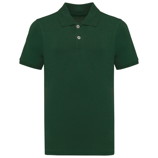 Polo Malha Piqué Bio 180 Criança-Verde Floresta-4/6 Anos-RAG-Tailors-Fardas-e-Uniformes-Vestuario-Pro