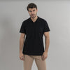 Polo Manga Curta Homem Oliveira-Preto-S-RAG-Tailors-Fardas-e-Uniformes-Vestuario-Pro