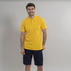 Polo Manga Curta Homem Penafiel-Amarelo-S-RAG-Tailors-Fardas-e-Uniformes-Vestuario-Pro