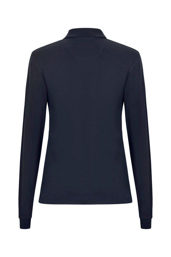 Polo OCS Stretch de Manga Comprida Mulher-RAG-Tailors-Fardas-e-Uniformes-Vestuario-Pro
