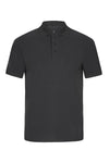 Polo OCS Stretch de Manga Curta Homem-Cinza Antracite - 90-S-RAG-Tailors-Fardas-e-Uniformes-Vestuario-Pro